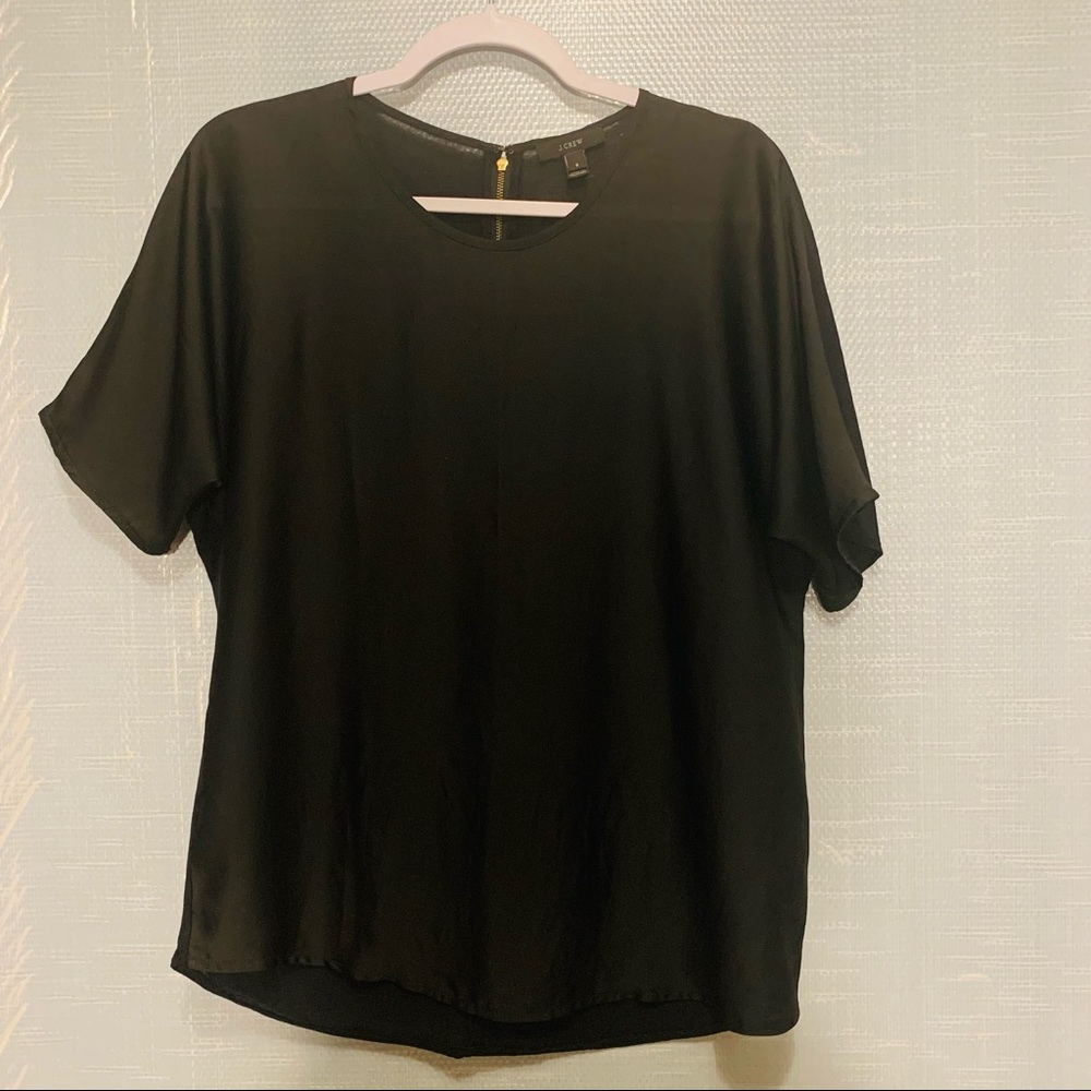 J. Crew oversized blouse